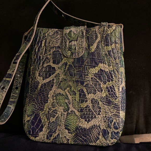 Brahmin Green Viper Bag - Picture 7 of 16